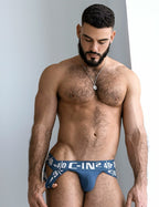 C-IN2 ハッスルブリーフ HARD HUSTLE BRIEF （バランブルー） ローライズ ブリーフ ビキニ CIN2 シーインツー メンズ下着 インナー 男性 パンツ アンダーウェア ブランド