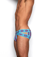C-IN2 ハッスルブリーフ HARD HUSTLE BRIEF （ボアズブルー） ローライズ ブリーフ ビキニ CIN2 シーインツー メンズ下着 インナー 男性 パンツ アンダーウェア ブランド