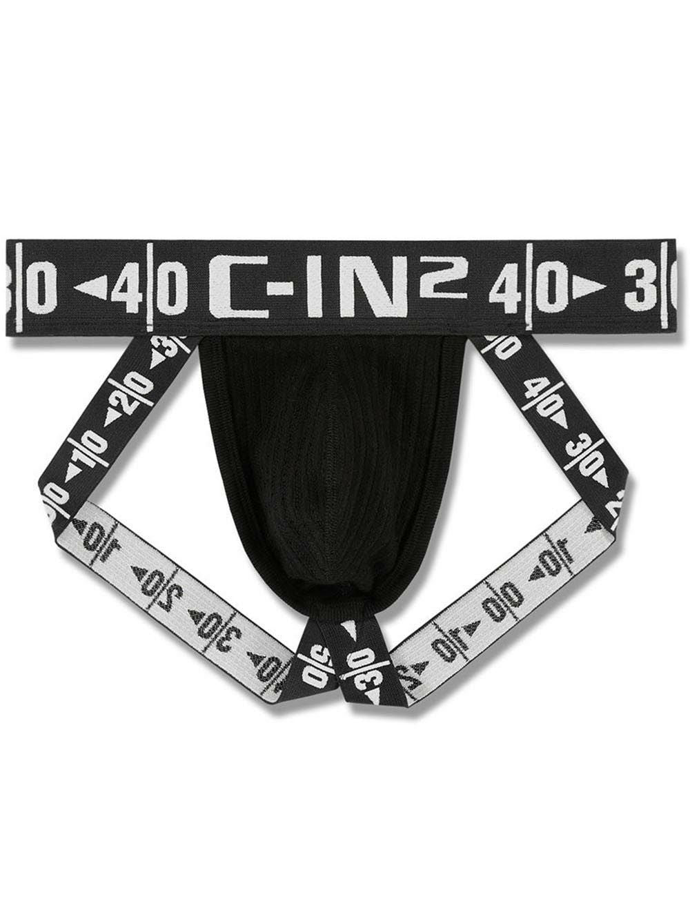 C-IN2 ジョックストラップ HARD JOCK STRAP （ブラック） ケツ割れ ケツワレ サポーター CIN2 シーインツー メンズ下着 インナー 男性 パンツ アンダーウェア ブランド