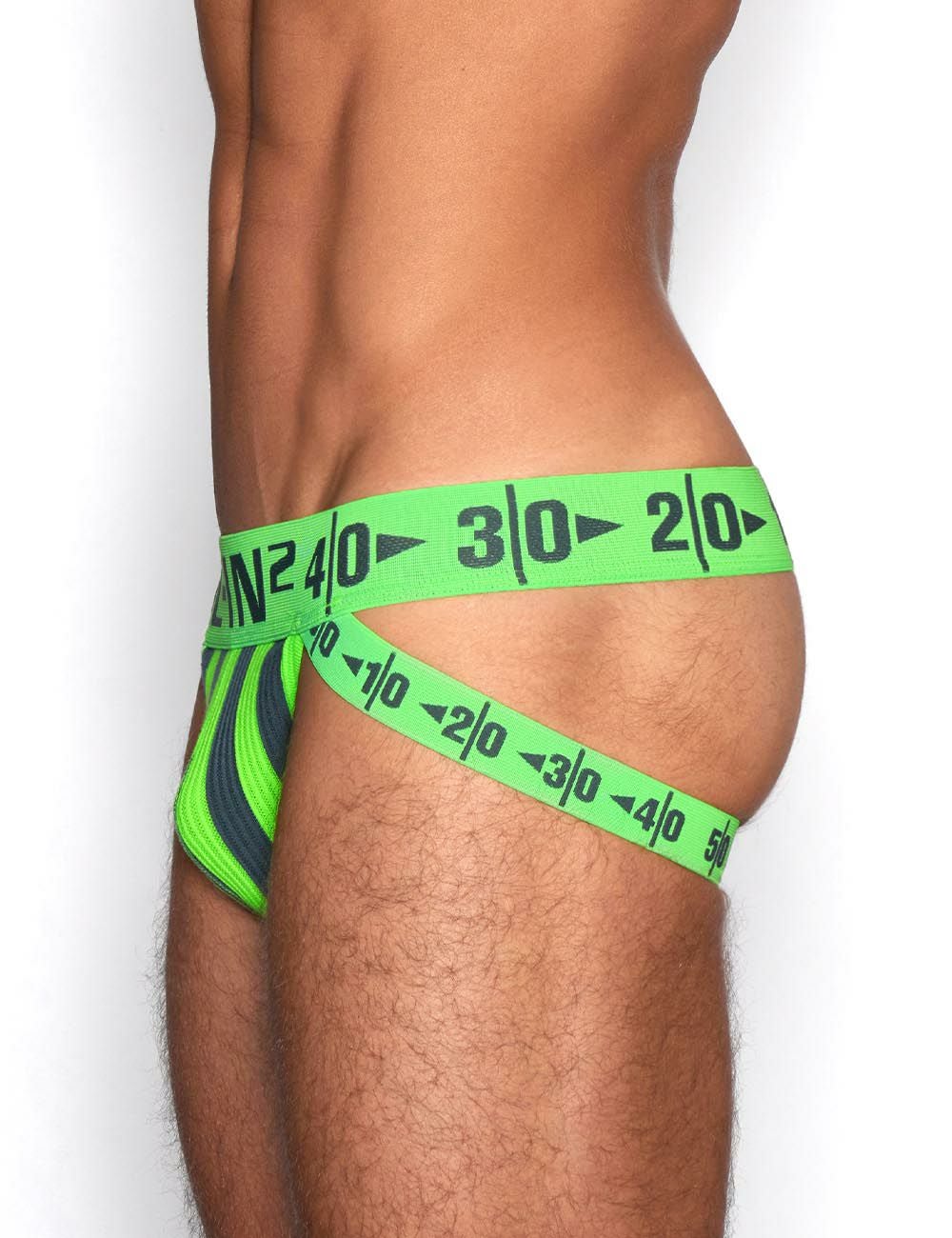 C-IN2 ジョックストラップ HARD JOCK STRAP （ガースグリーン） ケツ