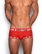 C-IN2 ローライズボクサーパンツ HARD FLY FRONT TRUNK （ラディックスレッド） CIN2 シーインツー メンズ下着 インナー 男性 パンツ アンダーウェア ブランド
