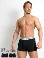 3枚セット カルバンクライン Calvin Klein ボクサーパンツ CK CHROMATIC 吸汗速乾 ソフトマイクロファイバー スチールバンド 男性下着 メンズ下着