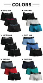 3枚セット カルバンクライン Calvin Klein ローライズボクサーパンツ マイクロファイバー 男性下着 メンズ下着