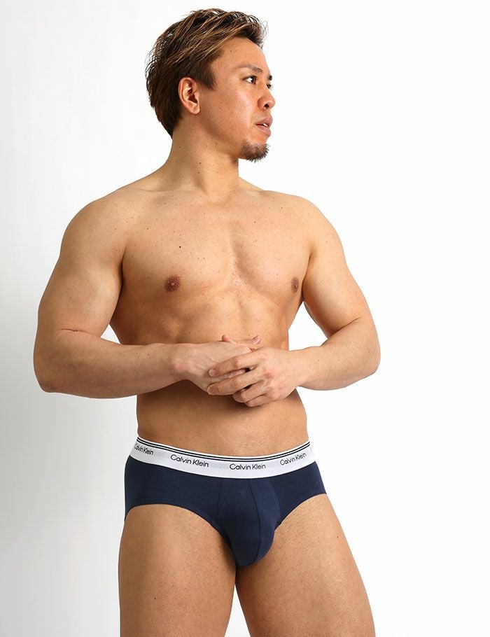 3枚組みセット カルバンクライン ブリーフ ビキニ Calvin Klein CK COTTON STRETCH 3 PACK HIP BRIEF メンズ 男性下着 メンズ下着