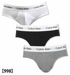 3枚セット カルバンクライン ブリーフ ビキニ コットンストレッチ/ポリエステル Calvin Klein CK 3 PACK HIP BRIEF メンズ 男性下着 メンズ下着