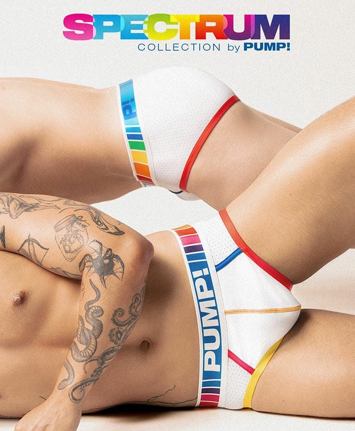 PUMP パンプ ローライズブリーフ SPECTRUM BRIEF PUMP! Underwear メンズ 男性下着