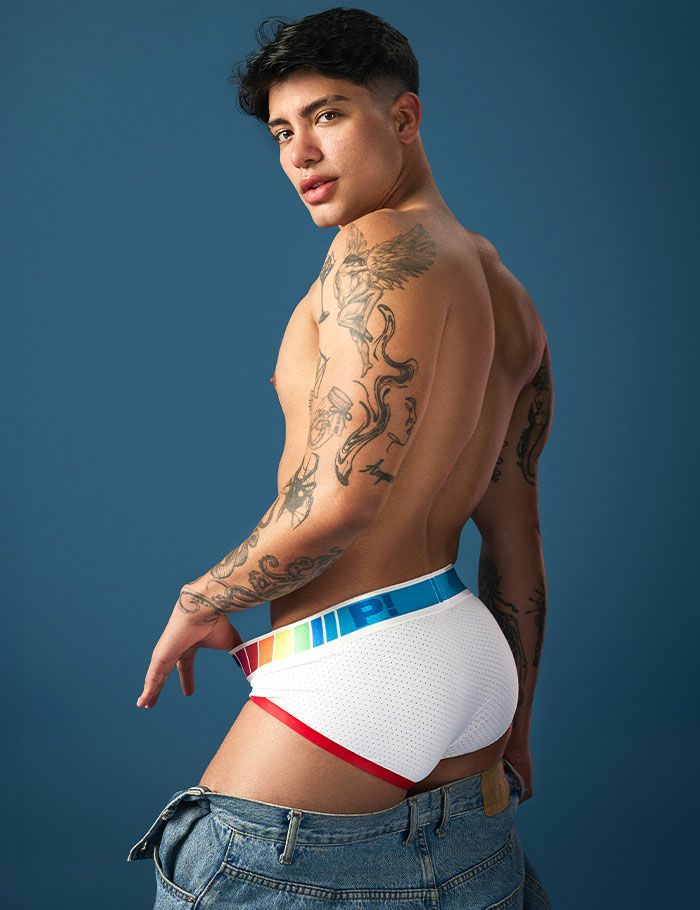 PUMP パンプ ローライズブリーフ SPECTRUM BRIEF PUMP! Underwear メンズ 男性下着