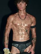 PUMP パンプ ローライズブリーフ BLACK WASHED BRIEF PUMP! Underwear メンズ 男性下着