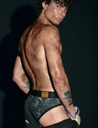 PUMP パンプ ローライズブリーフ BLACK WASHED BRIEF PUMP! Underwear メンズ 男性下着