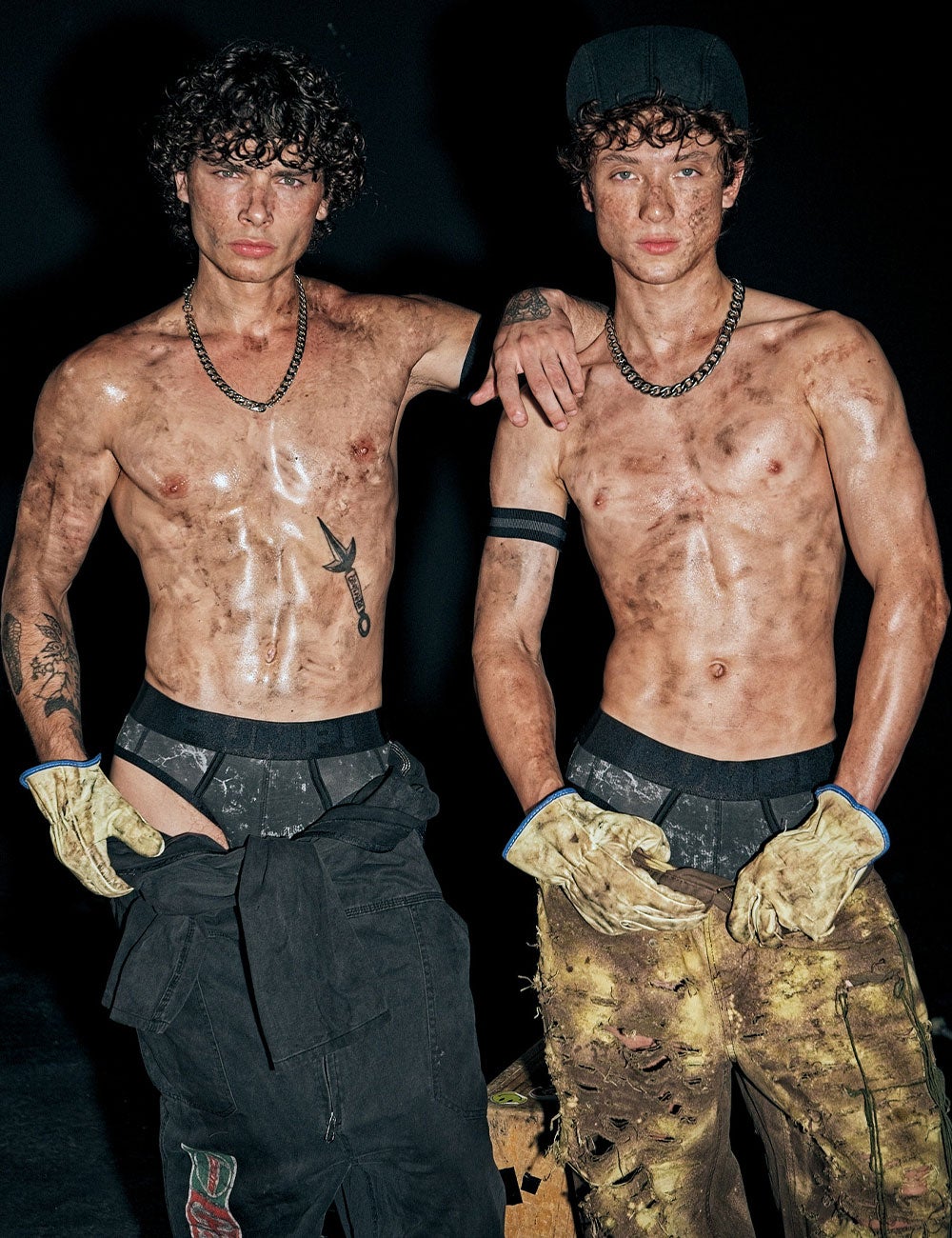 PUMP パンプ ローライズブリーフ BLACK WASHED BRIEF PUMP! Underwear メンズ 男性下着