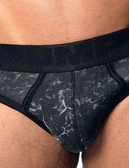 PUMP パンプ ローライズブリーフ BLACK WASHED BRIEF PUMP! Underwear メンズ 男性下着