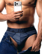 PUMP パンプ ローライズブリーフ INDIGO BLUE BRIEF PUMP! Underwear メンズ 男性下着