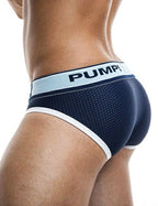 PUMP パンプ ローライズブリーフ ビキニ BLUE STEEL COTTON STRETCH BRIEF PUMP! Underwear メンズ 男性下着