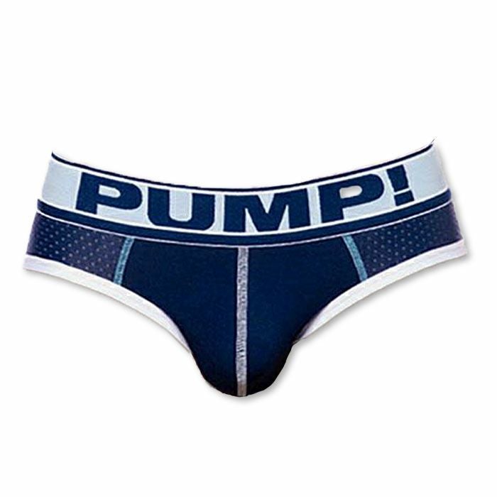 PUMP パンプ ローライズブリーフ ビキニ BLUE STEEL COTTON STRETCH BRIEF PUMP! Underwear メンズ 男性下着