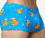 PUMP パンプ メンズ水着 ボックス ショート丈 トランクス DUCKY WATER TRUNK 男性水着 サーフパンツ ビーチウェア スイムウェア