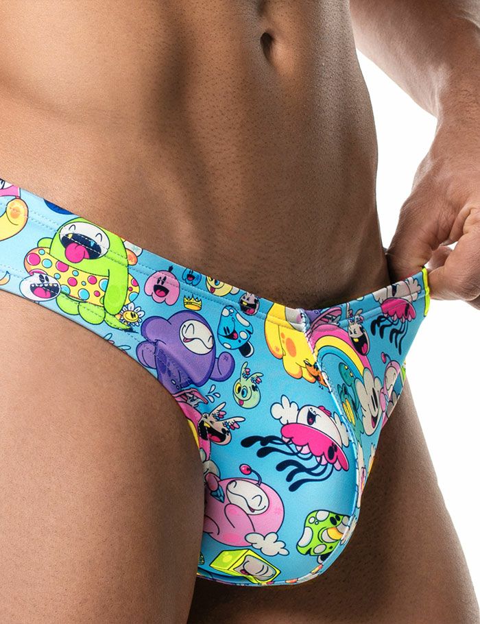 PUMP パンプ メンズ水着 ビキニ FUNTOPIA WATER CHEEKY ビキニパンツ ブーメラン 競パン 男性水着 スイムウェア