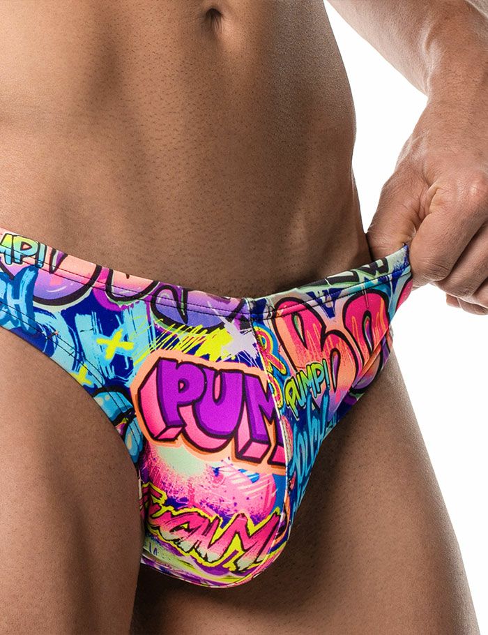 PUMP パンプ メンズ水着 ビキニ DRIP WATER CHEEKY ビキニパンツ ブーメラン 競パン 男性水着 スイムウェア