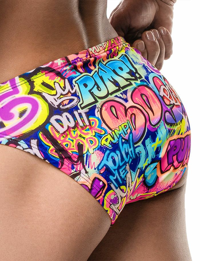 PUMP パンプ メンズ水着 ビキニ DRIP WATER CHEEKY ビキニパンツ ブーメラン 競パン 男性水着 スイムウェア
