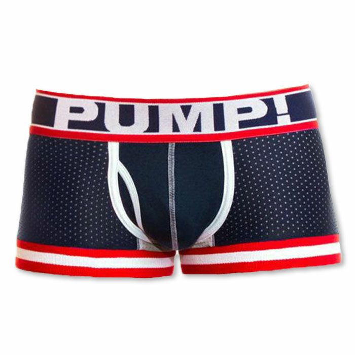 PUMP パンプ ローライズボクサーパンツ BIG LEAGUE MICRO MESH TOUCH DOWN TRUNK PUMP! Underwear メンズ 男性下着