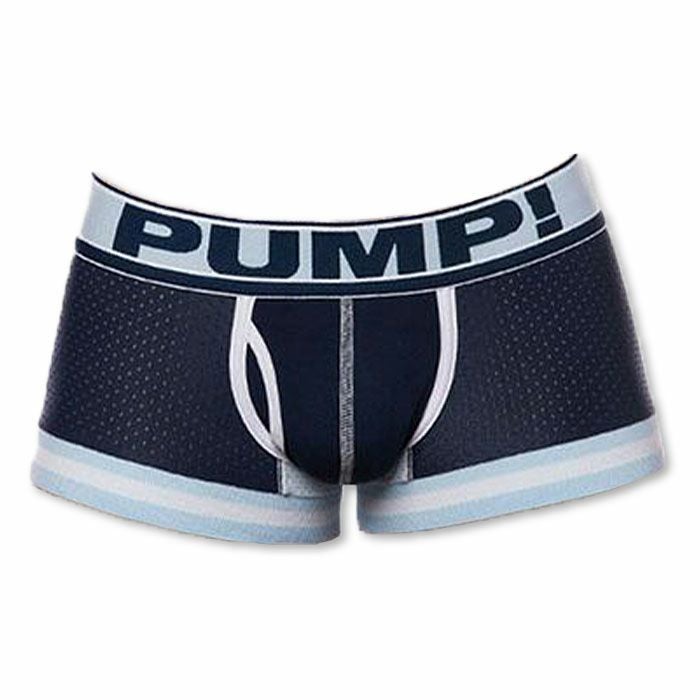 PUMP パンプ ローライズボクサーパンツ BLUE STEEL MICRO MESH TOUCH DOWN TRUNK PUMP! Underwear メンズ 男性下着