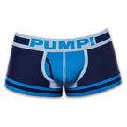 PUMP パンプ ローライズボクサーパンツ TRUE BLUE MICRO MESH TOUCH DOWN TRUNK PUMP! Underwear メンズ 男性下着
