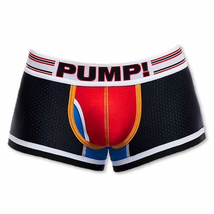 PUMP パンプ ローライズボクサーパンツ メッシュ E-RACER CIRCUIT TOUCHDOWN BOXER PUMP! Underwear メンズ 男性下着