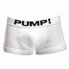 PUMP パンプ ローライズボクサーパンツ WHITE CLASSIC NO-SHOW TRUNK PUMP! Underwear メンズ 男性下着