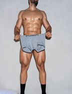 PUMP パンプ ローライズボクサーパンツ GRAY CLASSIC NO-SHOW TRUNK PUMP! Underwear メンズ 男性下着
