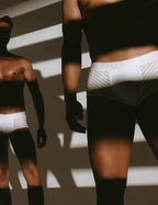 PUMP パンプ ローライズボクサーパンツ WHISPER BOXER （WHITE）シアストライプ PUMP! Underwear メンズ 男性下着