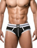 PUMP パンプ Oバック バックレスボクサーパンツ ROUND2 BACKLESS TRUNK（BLACK）リブコットン PUMP! Underwear メンズ 男性下着