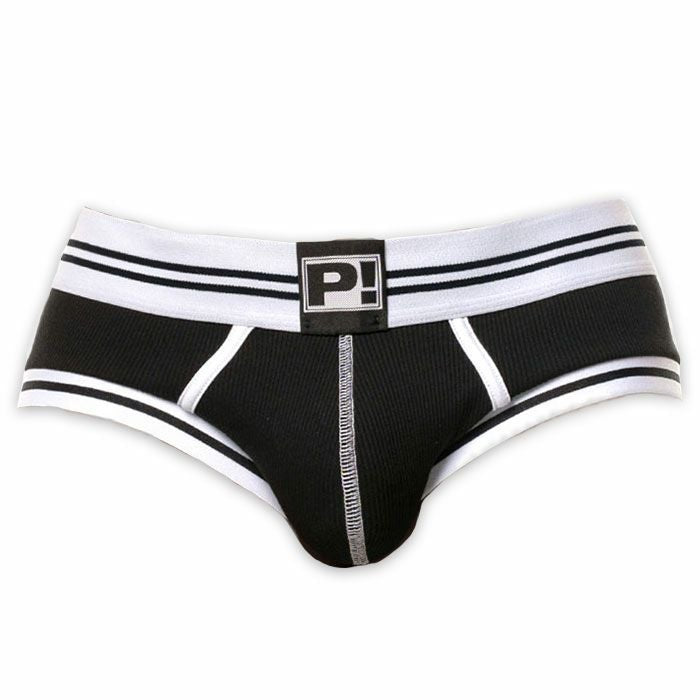 PUMP パンプ Oバック バックレスボクサーパンツ ROUND2 BACKLESS TRUNK（BLACK）リブコットン PUMP! Underwear メンズ 男性下着