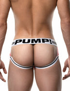 PUMP パンプ Oバック バックレスボクサーパンツ ROUND2 BACKLESS TRUNK（RED）リブコットン PUMP! Underwear メンズ 男性下着