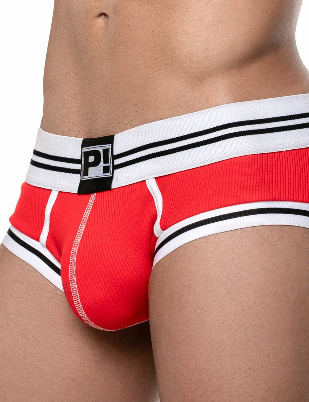 PUMP パンプ Oバック バックレスボクサーパンツ ROUND2 BACKLESS TRUNK（RED）リブコットン PUMP! Underwear メンズ 男性下着