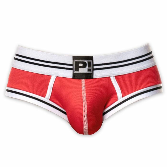 PUMP パンプ Oバック バックレスボクサーパンツ ROUND2 BACKLESS TRUNK（RED）リブコットン PUMP! Underwear メンズ 男性下着