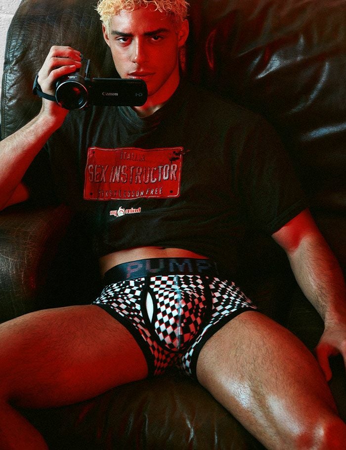 PUMP パンプ ローライズボクサーパンツ GLITCH BOXER PUMP! Underwear メンズ 男性下着