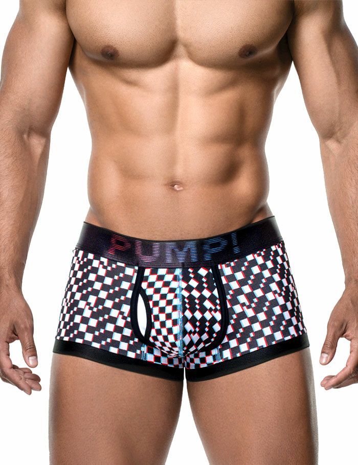 PUMP パンプ ローライズボクサーパンツ GLITCH BOXER PUMP! Underwear メンズ 男性下着