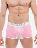 PUMP パンプ ローライズボクサーパンツ MILKSHAKE BOXER （BubbleGum）コットンストレッチ PUMP! Underwear メンズ 男性下着 FRONT