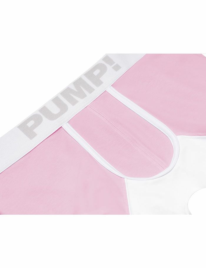 PUMP パンプ ローライズボクサーパンツ MILKSHAKE BOXER （BubbleGum）コットンストレッチ PUMP! Underwear メンズ 男性下着 BELT
