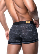 PUMP パンプ ローライズボクサーパンツ BLACK WASHED BOXER コットンストレッチ PUMP! Underwear メンズ 男性下着