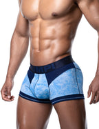 PUMP パンプ ローライズボクサーパンツ BUBBLE BLUE BOXER コットンストレッチ PUMP! Underwear メンズ 男性下着