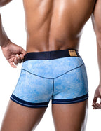 PUMP パンプ ローライズボクサーパンツ BUBBLE BLUE BOXER コットンストレッチ PUMP! Underwear メンズ 男性下着