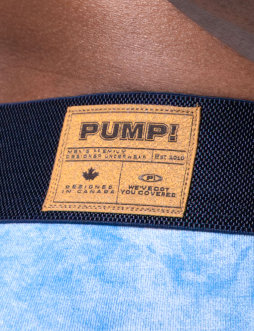 PUMP パンプ ローライズボクサーパンツ BUBBLE BLUE BOXER コットンストレッチ PUMP! Underwear メンズ 男性下着