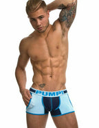 PUMP パンプ ローライズボクサーパンツ TRUE BLUE MESH CUP JOGGER BOXER PUMP! Underwear メンズ 男性下着