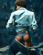PUMP パンプ Tバック INDIGO BLUE THONG ティーバック サポーター PUMP! Underwear メンズ 男性下着