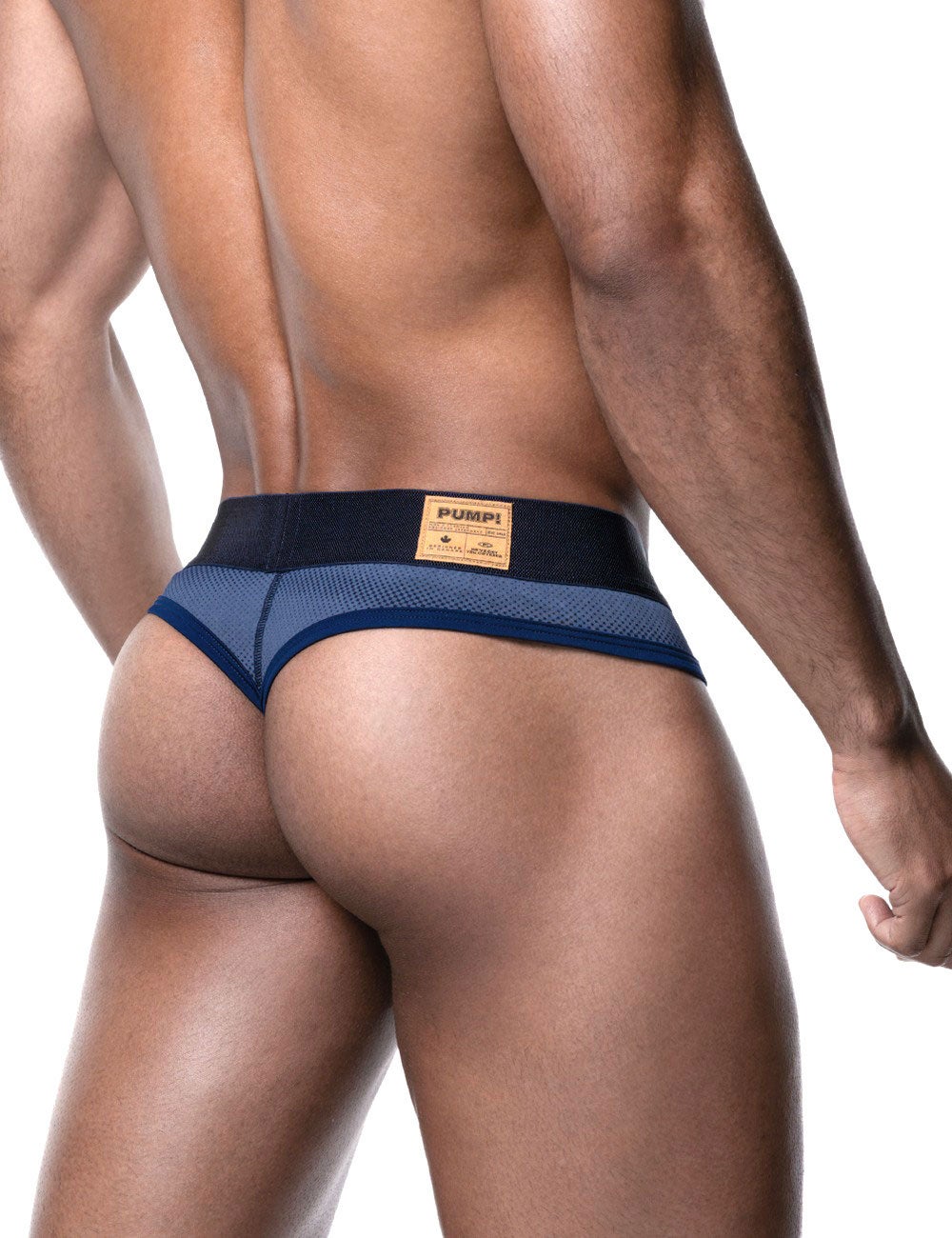 PUMP パンプ Tバック INDIGO BLUE THONG ティーバック サポーター PUMP! Underwear メンズ 男性下着