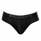 PUMP パンプ Tバック WHISPER THONG（BLACK）シアストライプ PUMP! UnderwearメンズTバック メンズパンツ 男性下着