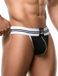 PUMP パンプ Tバック ROUND2 THONG（BLACK）リブコットン PUMP! UnderwearメンズTバック メンズパンツ 男性下着