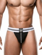 PUMP パンプ Tバック ROUND2 THONG（BLACK）リブコットン PUMP! UnderwearメンズTバック メンズパンツ 男性下着