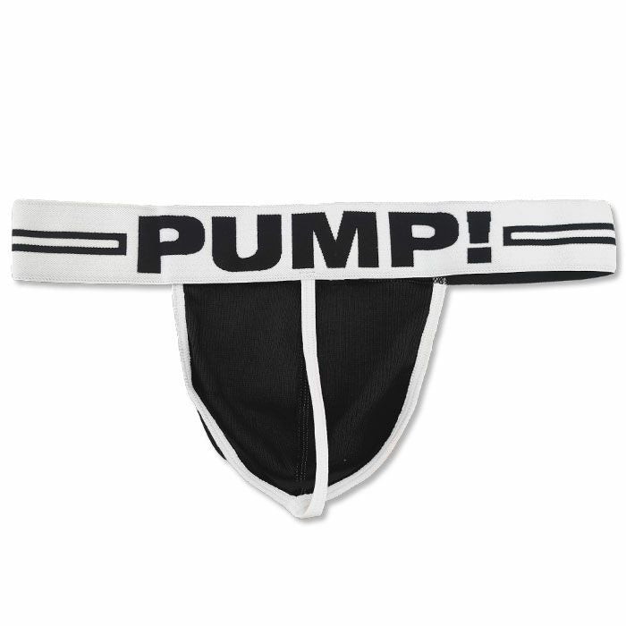 PUMP パンプ Tバック ROUND2 THONG（BLACK）リブコットン PUMP! UnderwearメンズTバック メンズパンツ 男性下着