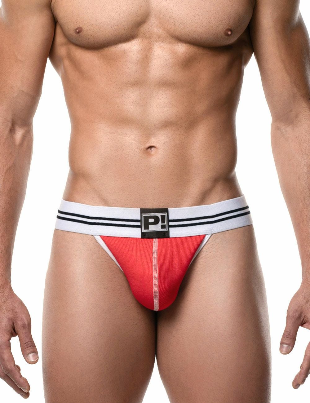 PUMP パンプ Tバック ROUND2 THONG（RED）リブコットン PUMP! UnderwearメンズTバック メンズパンツ 男性下着